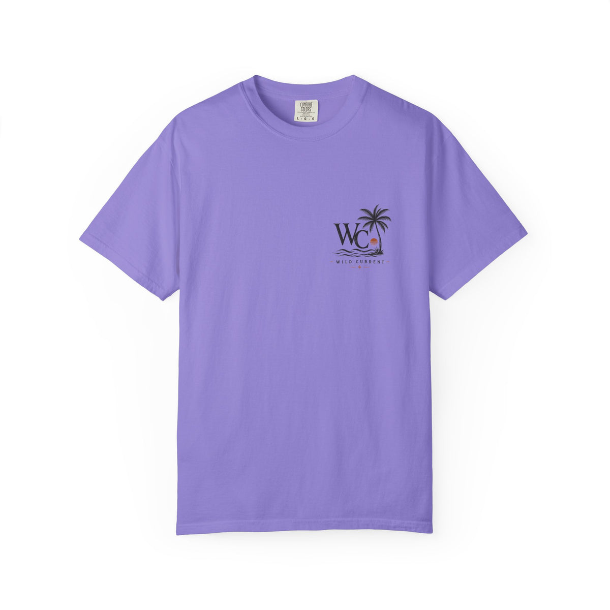 Wild Current Surf Vibes T‑Shirt — 'Explore More Worry Less' Graphic Tee