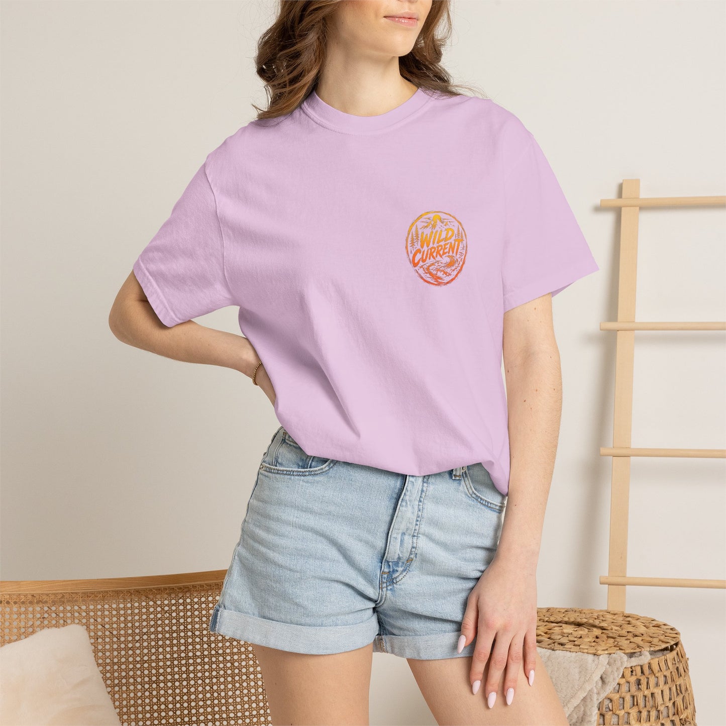 T‑Shirt — Wild Current Desert Sunset Graphic Tee