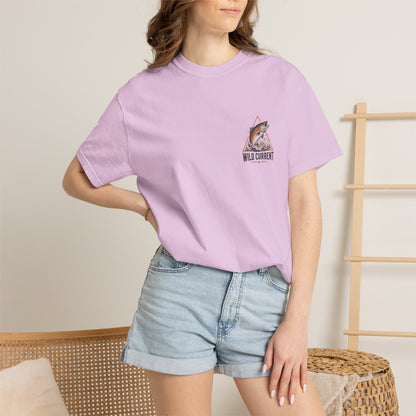 Fishing T-Shirt — "Wild Current" Trout Graphic Outdoor Tee