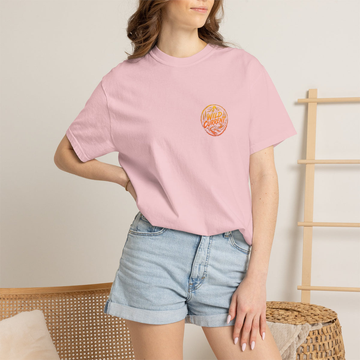 T‑Shirt — Wild Current Desert Sunset Graphic Tee
