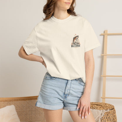 Fishing T-Shirt — "Wild Current" Trout Graphic Outdoor Tee
