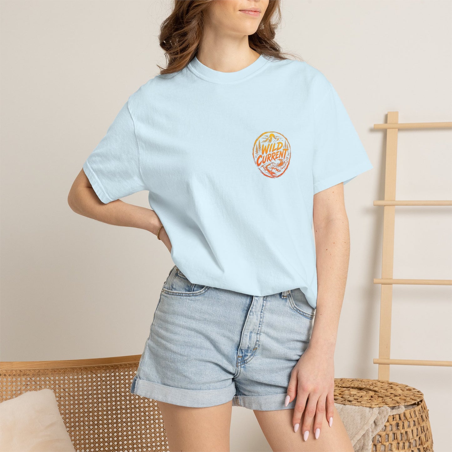 T‑Shirt — Wild Current Desert Sunset Graphic Tee