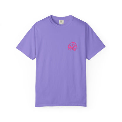 Wild Current Surf Wave T-Shirt — Retro Sunset Graphic Tee