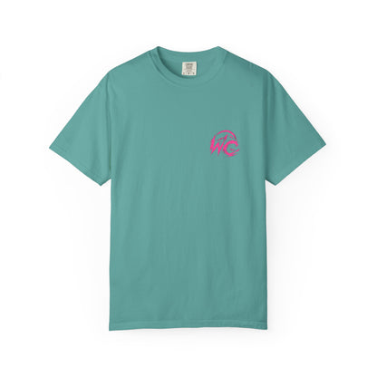 Wild Current Surf Wave T-Shirt — Retro Sunset Graphic Tee