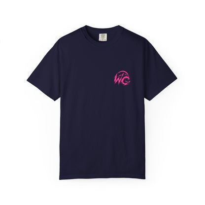 Wild Current Surf Wave T-Shirt — Retro Sunset Graphic Tee
