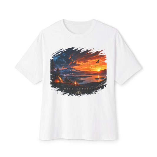 Sunset Surfscape Tee — Ocean Sunset Graphic T-Shirt