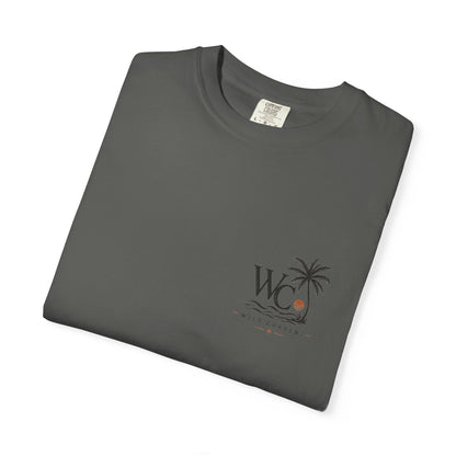 Wild Current Surf Vibes T‑Shirt — 'Explore More Worry Less' Graphic Tee