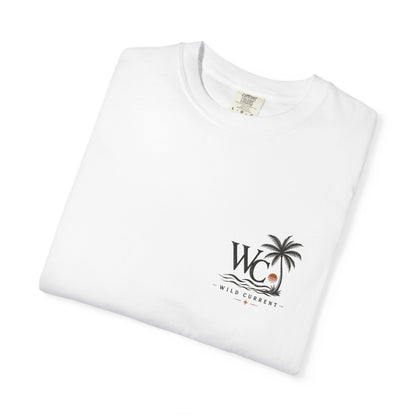 Wild Current Surf Vibes T‑Shirt — 'Explore More Worry Less' Graphic Tee