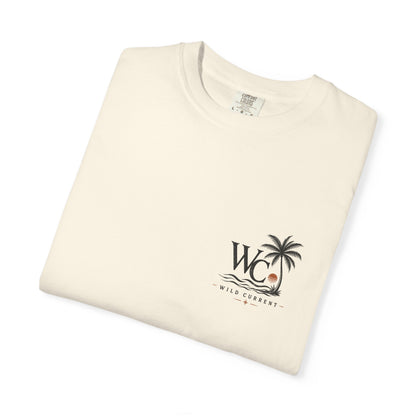 Wild Current Surf Vibes T‑Shirt — 'Explore More Worry Less' Graphic Tee