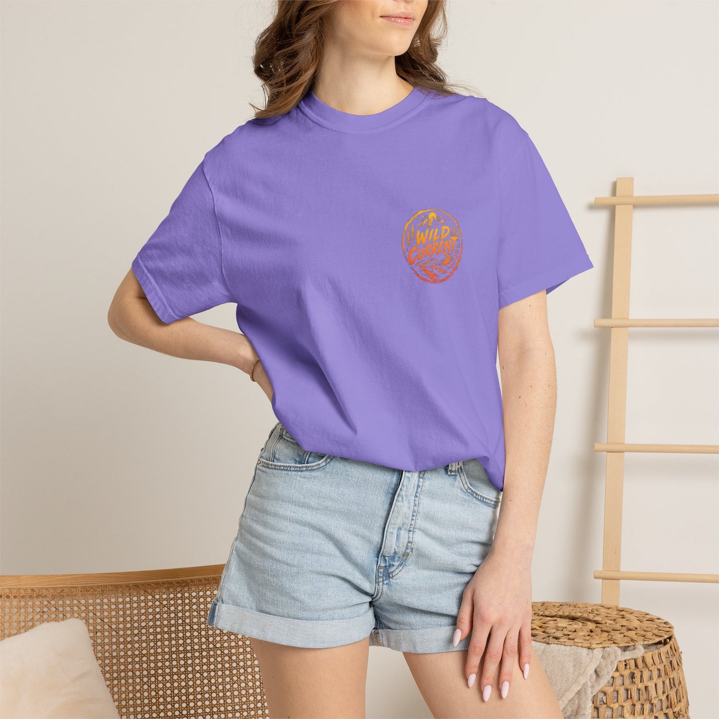 T‑Shirt — Wild Current Desert Sunset Graphic Tee