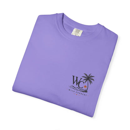 Wild Current Surf Vibes T‑Shirt — 'Explore More Worry Less' Graphic Tee