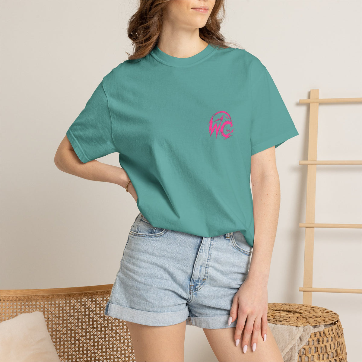 Wild Current Surf Wave T-Shirt — Retro Sunset Graphic Tee