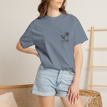 Wild Current Surf Vibes T‑Shirt — 'Explore More Worry Less' Graphic Tee