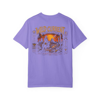 T‑Shirt — Wild Current Desert Sunset Graphic Tee