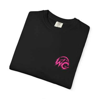 Wild Current Surf Wave T-Shirt — Retro Sunset Graphic Tee