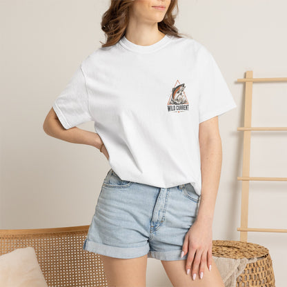 Fishing T-Shirt — "Wild Current" Trout Graphic Outdoor Tee