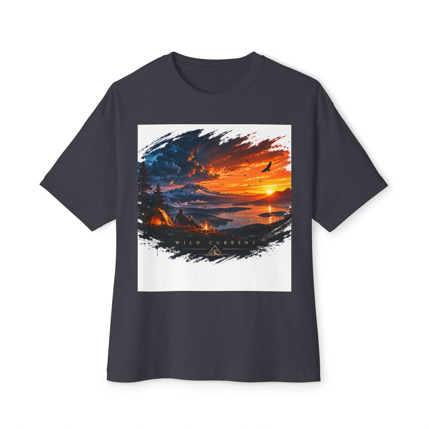 Sunset Surfscape Tee — Ocean Sunset Graphic T-Shirt