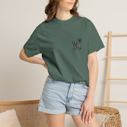 Wild Current Surf Vibes T‑Shirt — 'Explore More Worry Less' Graphic Tee