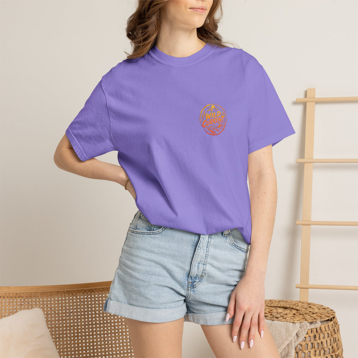 T‑Shirt — Wild Current Desert Sunset Graphic Tee