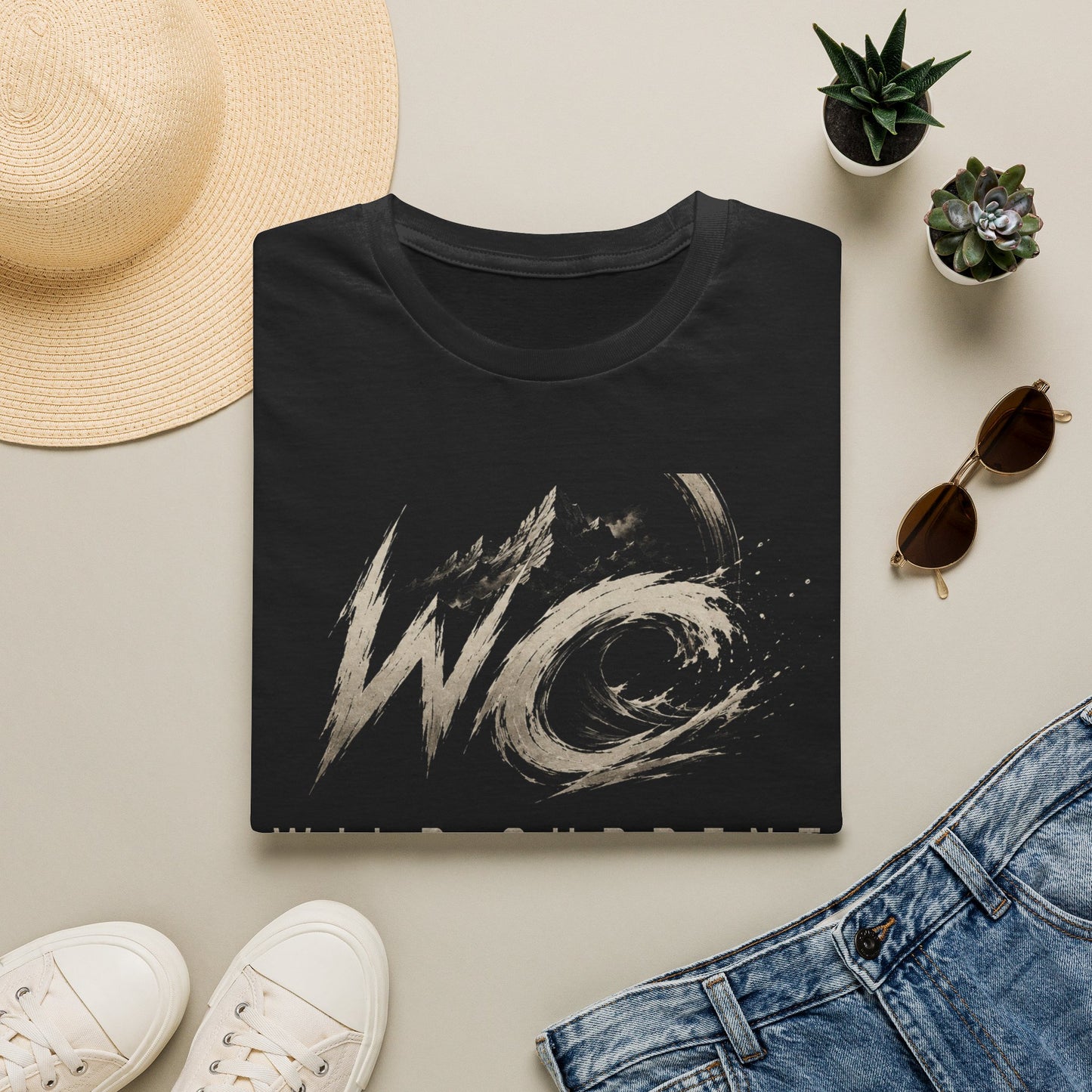 Wild Current T-Shirt – WC Mountain Wave Graphic Tee