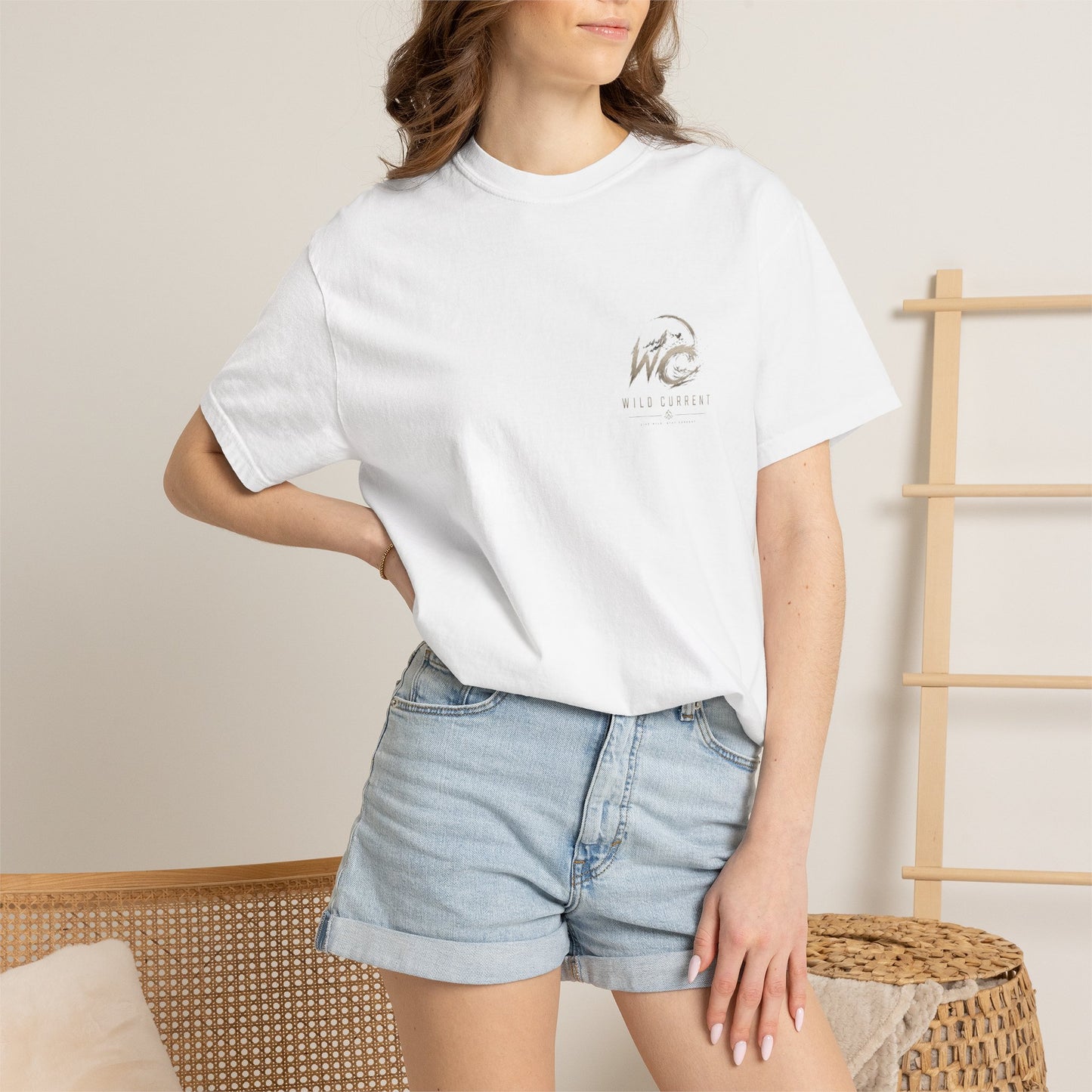 Surf Sunset T‑Shirt — Wild Current Wave Graphic