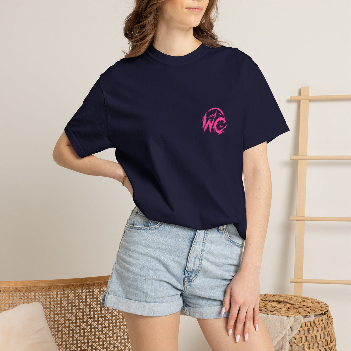 Wild Current Surf Wave T-Shirt — Retro Sunset Graphic Tee