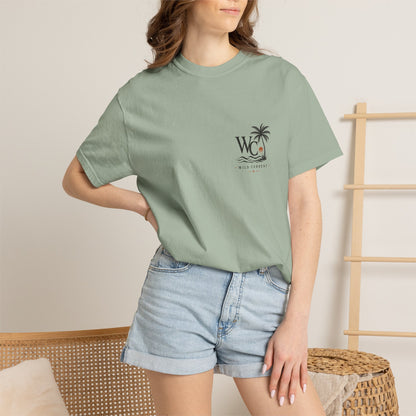 Wild Current Surf Vibes T‑Shirt — 'Explore More Worry Less' Graphic Tee